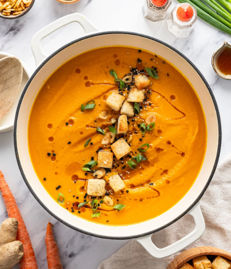 Ginger and Mushroom Soup